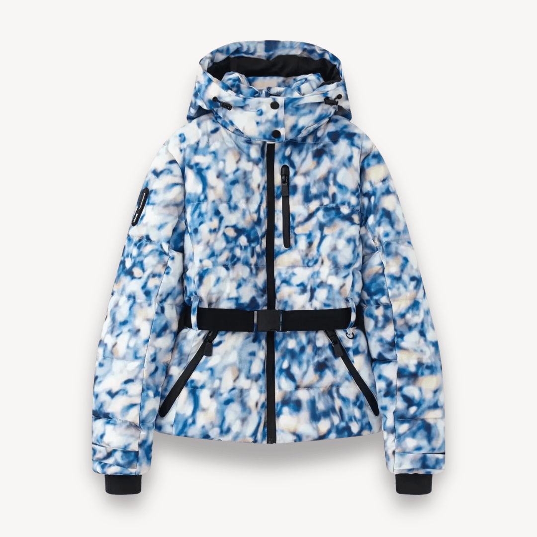 Women’s Puffer Jacket with Belt & Hood | Winter - Mason Luxor