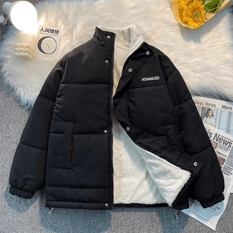 Women’s Puffer Jacket With Fleece Lining | Winter - Mason Luxor