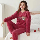 Women’s Pyjamas With Bear Print | Loungewear - Mason Luxor