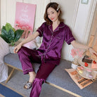 Women’s Pyjamas With Button Front | Sleepwear - Mason Luxor