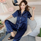 Women’s Pyjamas With Button Front | Sleepwear - Mason Luxor