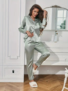 Women’s Pyjamas With Button Front | Sleepwear - Mason Luxor