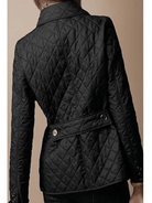 Women’s Quilted Jacket With Diamond Stitch | Short - Mason Luxor
