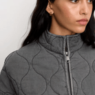 Women’s Quilted Jacket With Zip Front | Winter - Mason Luxor