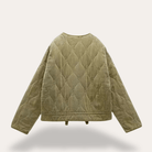 Women’s Quilted Jacket With Zip Front | Winter - Mason Luxor