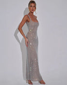 Women’s Scoop Back Sparkly Dress for Christmas Party | Evening - Mason Luxor