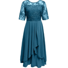 Women’s Sequin Dress With Layered Hem | Formal - Mason Luxor