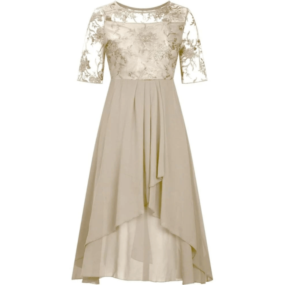 Women’s Sequin Dress With Layered Hem | Formal - Mason Luxor