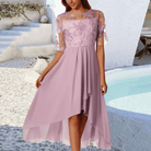 Women’s Sequin Dress With Layered Hem | Formal - Mason Luxor