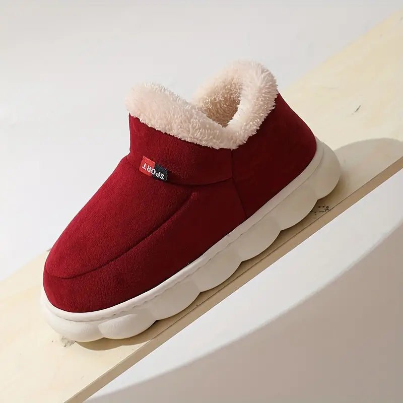 Women’s Slip On Slippers With Fur Lining | Winter - Mason Luxor