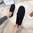 Women’s Slippers With Fleece Texture | Casual - Mason Luxor