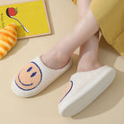 Women’s Slippers With Smiley Pattern | Cozy - Mason Luxor