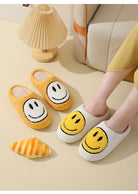 Women’s Slippers With Smiley Pattern | Cozy - Mason Luxor