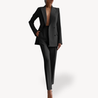 Women’s Suits with Double Breasted Blazer | 2 Piece - Mason Luxor