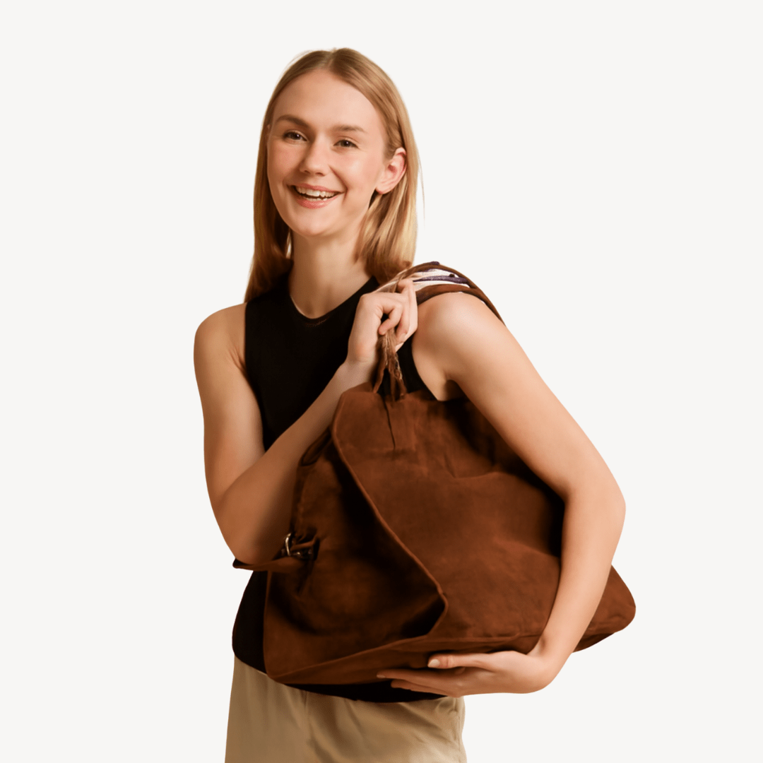 Women’s Tote Bag with Buckle Detail | Shoulder - Mason Luxor