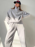 Women’s Tracksuits With High Neck | Set - Mason Luxor