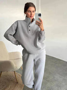 Women’s Tracksuits With High Neck | Set - Mason Luxor