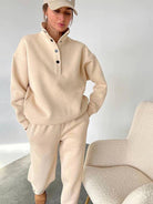 Women’s Tracksuits With High Neck | Set - Mason Luxor