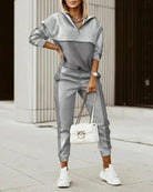 Women’s Tracksuits With Zip Collar | Set - Mason Luxor