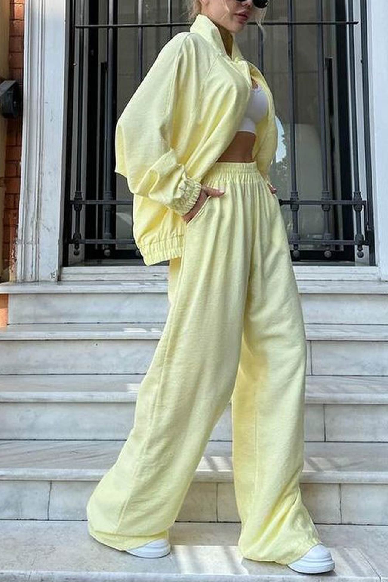 Women’s Tracksuits With Zip Front | Set - Mason Luxor