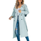 Women’s Trench Coat With Belted Cuffs | Modern - Mason Luxor