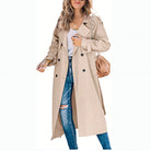 Women’s Trench Coat With Belted Cuffs | Modern - Mason Luxor