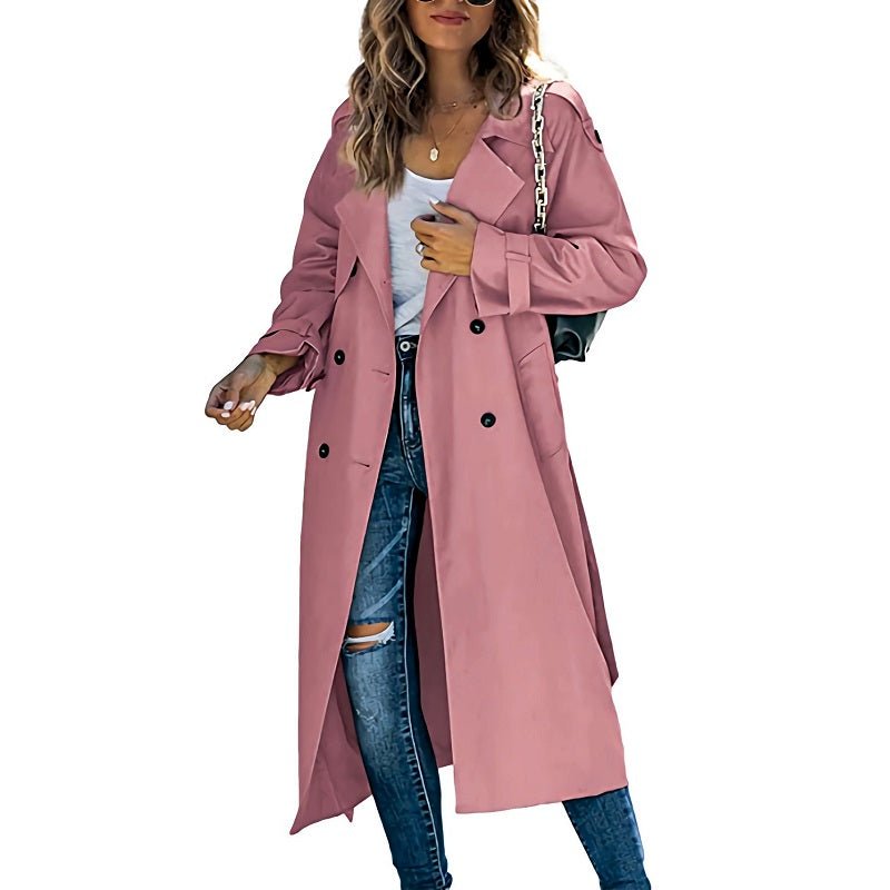 Women’s Trench Coat With Belted Cuffs | Modern - Mason Luxor