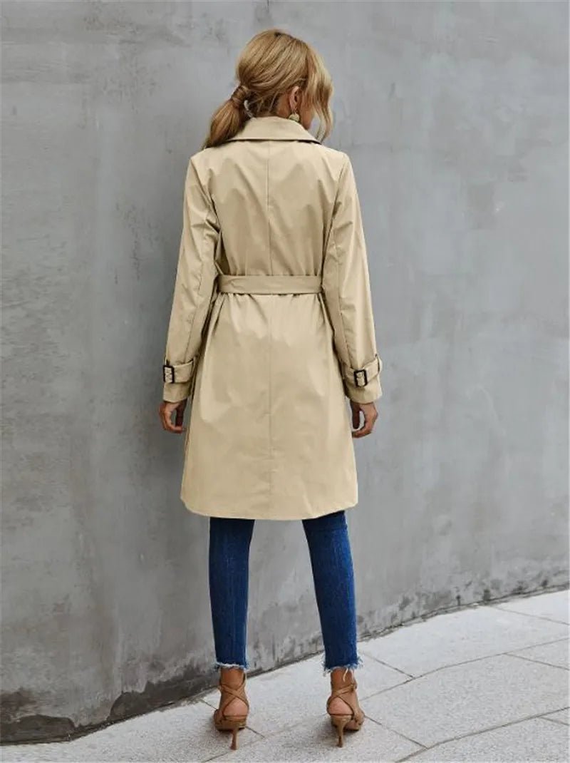 Women’s Trench Coat With Belted Waist | Classic - Mason Luxor