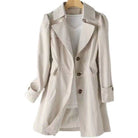 Women’s Trench Coat With Button Front | Classic - Mason Luxor