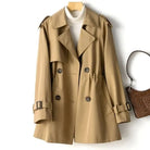 Women’s Trench Coat With Shoulder Tabs | Classic - Mason Luxor