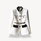 Women’s Tweed Jacket with Belt Detail | Winter - Mason Luxor