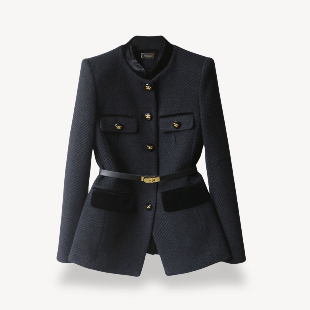 Women’s Tweed Jacket with Belt Detail | Winter - Mason Luxor