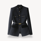 Women’s Tweed Jacket with Belt Detail | Winter - Mason Luxor