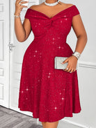 Women’s Twisted Front Dress for Christmas Party | Evening - Mason Luxor