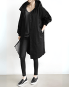 Women’s Waterproof Trench Coat With Hood | Spring - Mason Luxor