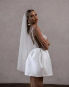 Women’s Wedding Dresses With Beaded Corset | White - Mason Luxor