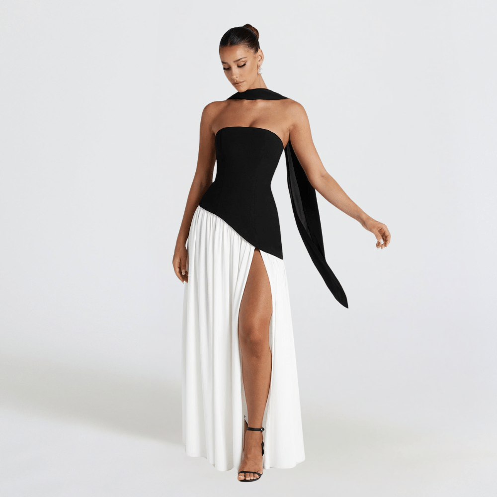 Women’s Wedding Guest Dresses With High Slit | Evening - Mason Luxor