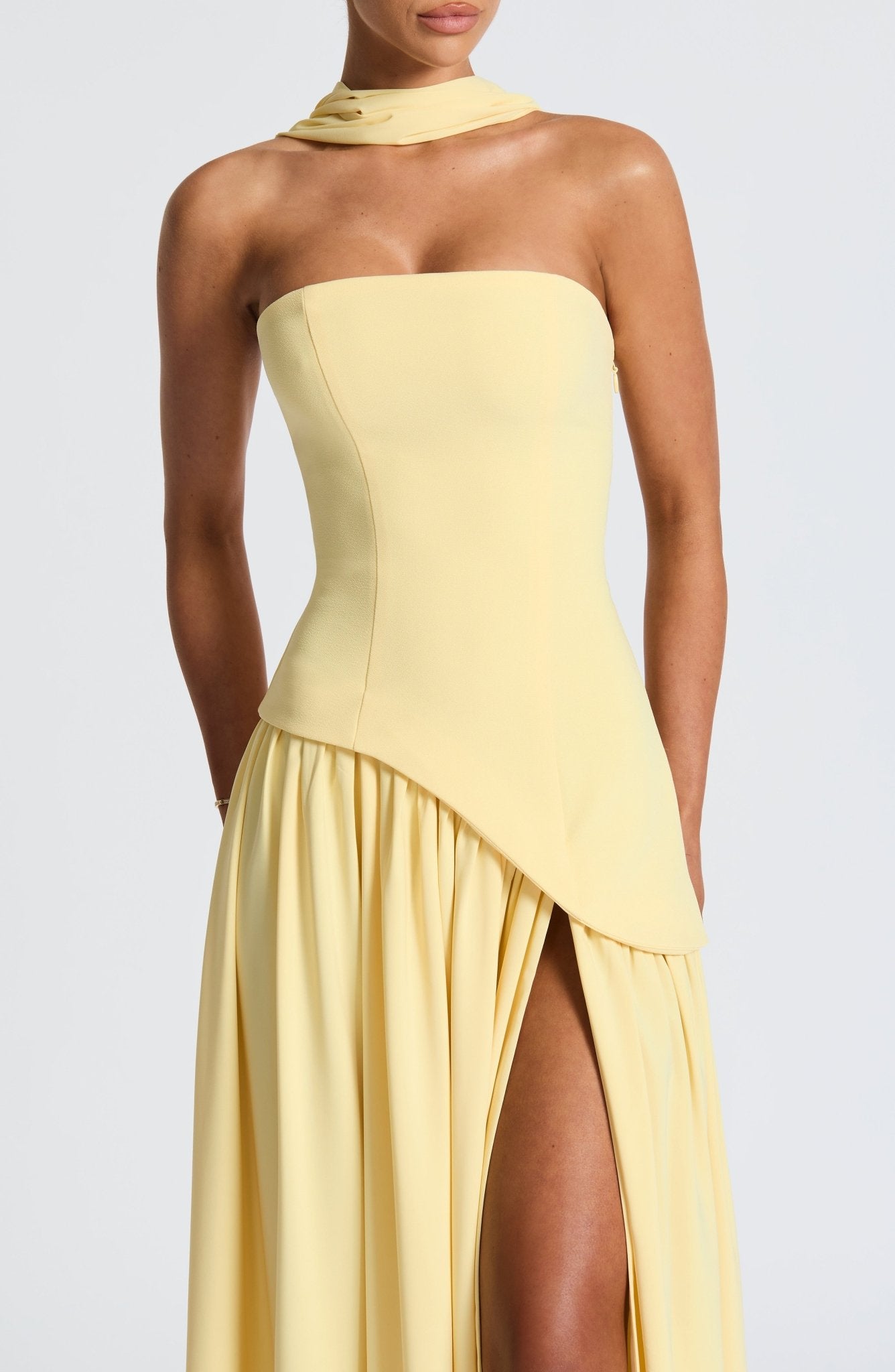 Women’s Wedding Guest Dresses With High Slit | Evening - Mason Luxor