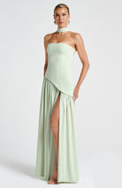 Women’s Wedding Guest Dresses With High Slit | Evening - Mason Luxor