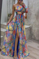 Women’s Wedding Guest Dresses With One Shoulder | Elegant - Mason Luxor