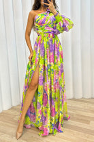 Women’s Wedding Guest Dresses With One Shoulder | Elegant - Mason Luxor