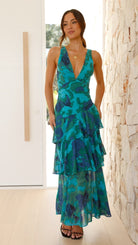 Women’s Wedding Guest Dresses With Tiered Skirt | Summer - Mason Luxor