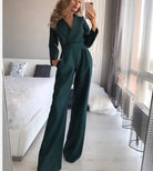 Women’s Wide Leg Jumpsuits With Structured Design | Wedding - Mason Luxor