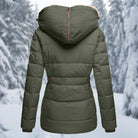 Women’s Winter Jacket With Faux Fur Hood | Quilted - Mason Luxor