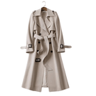 Women’s Winter Trench Coat With Belt Detail | Long - Mason Luxor