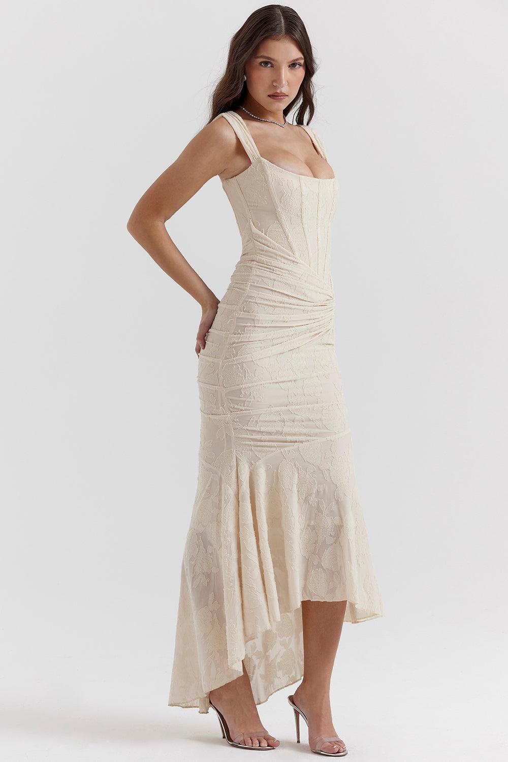 Zerano | Floral Midi Dress – Light, Feminine & Summer - Ready - Mason Luxor